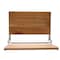 Alfi Brand ALFI brand ABS17 17" Folding Teak Wood Shower Seat Bench W/ Backrest ABS17-SA - alternate 6